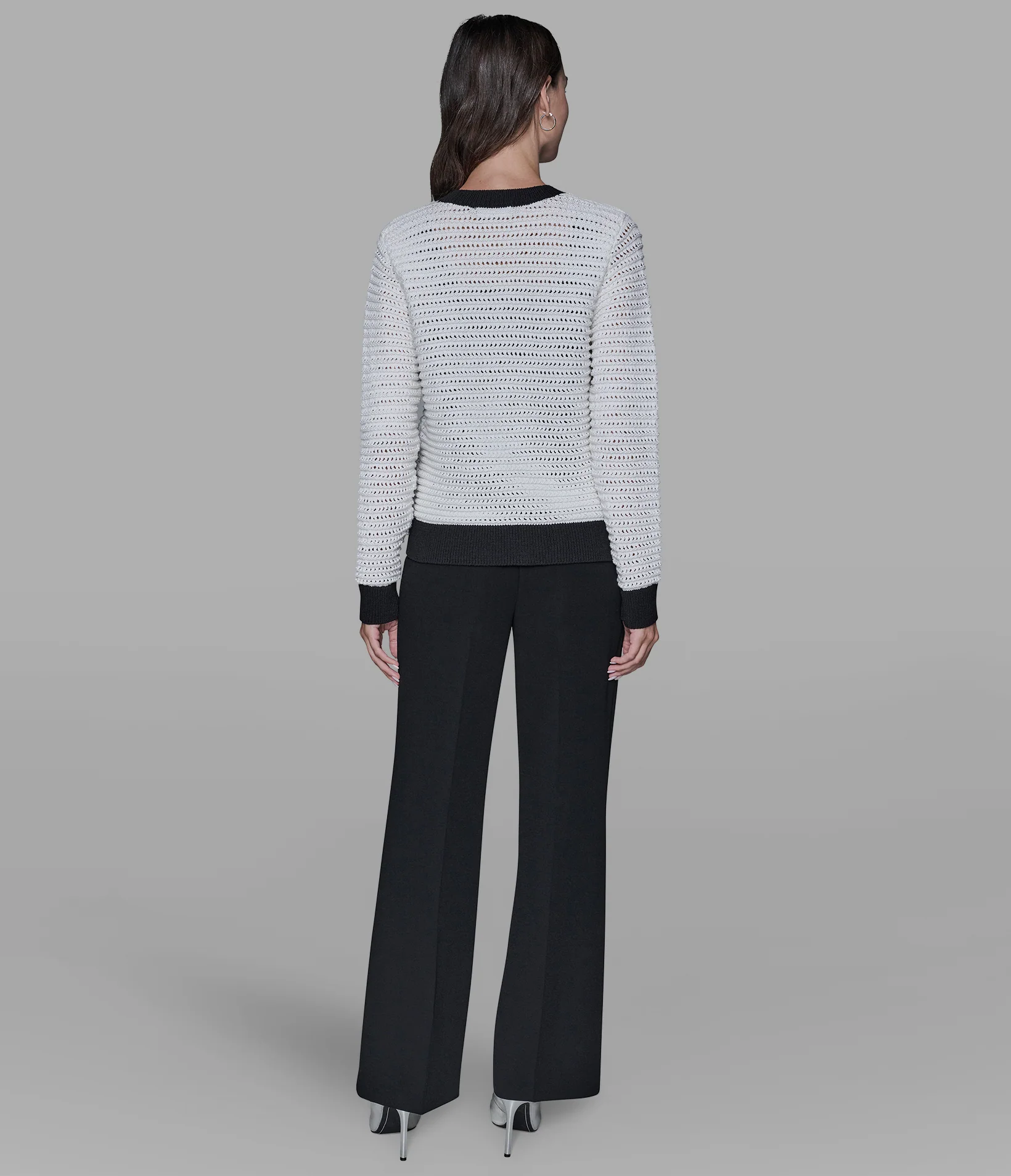 CROCHET KNIT CARDIGAN - Image 5