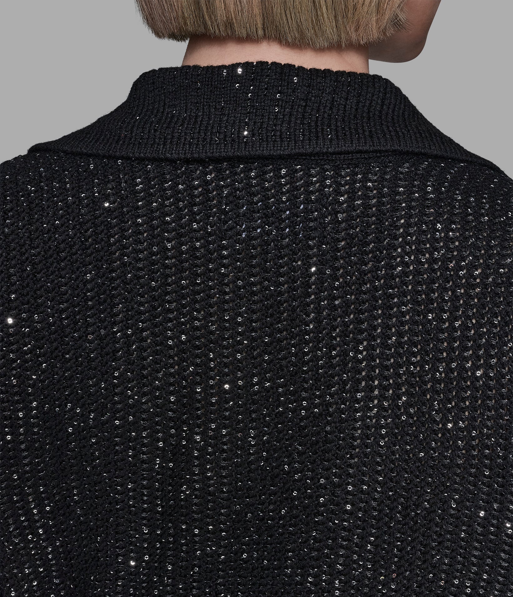 KNIT SWEATER BLAZER - Image 5