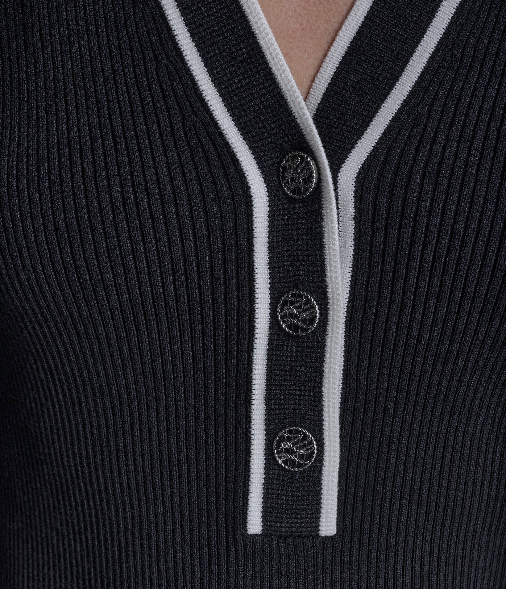LOGO TAPE SWEATER DRESS - Image 5