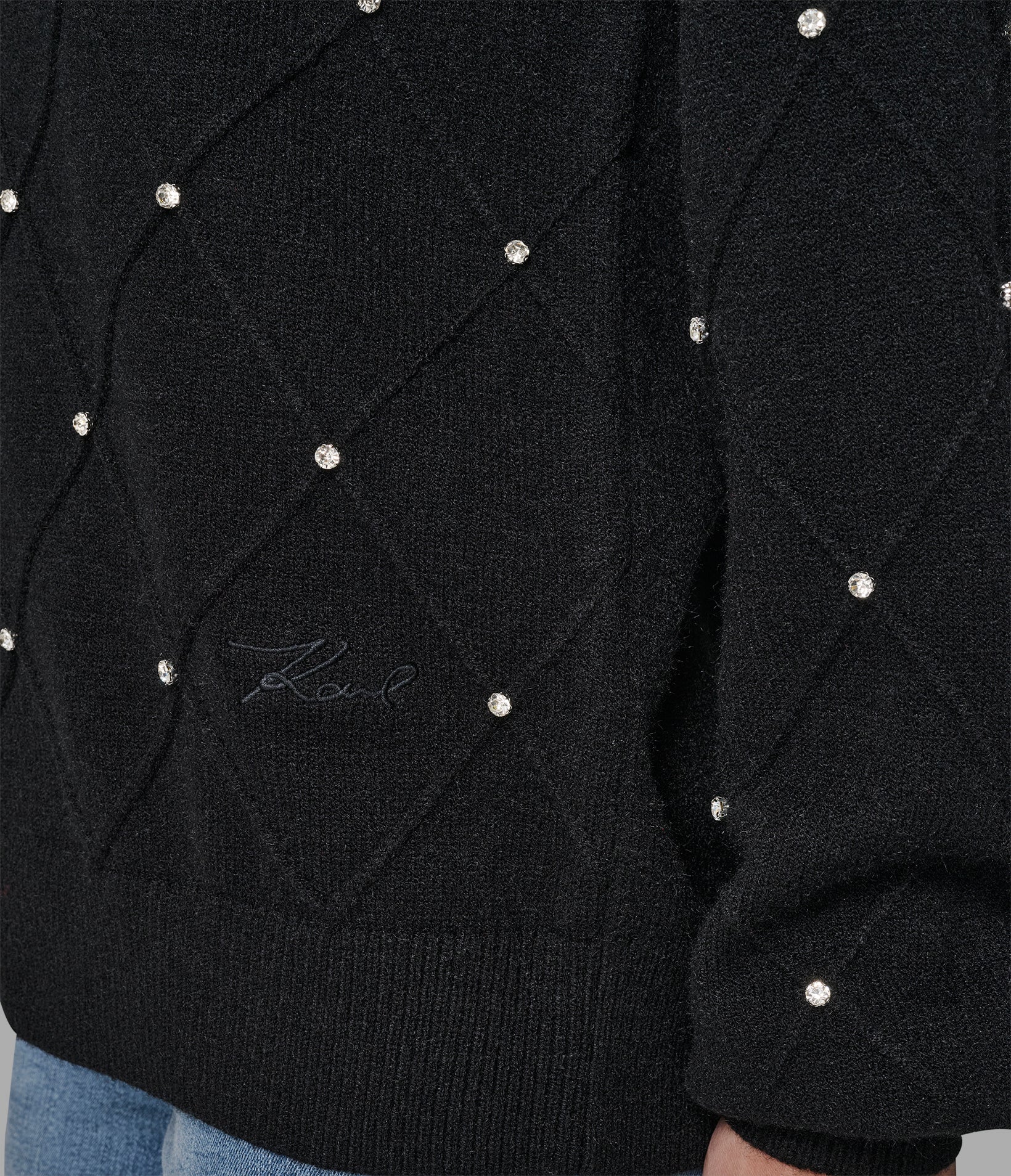 PEARL V-NECK SWEATER - Image 4