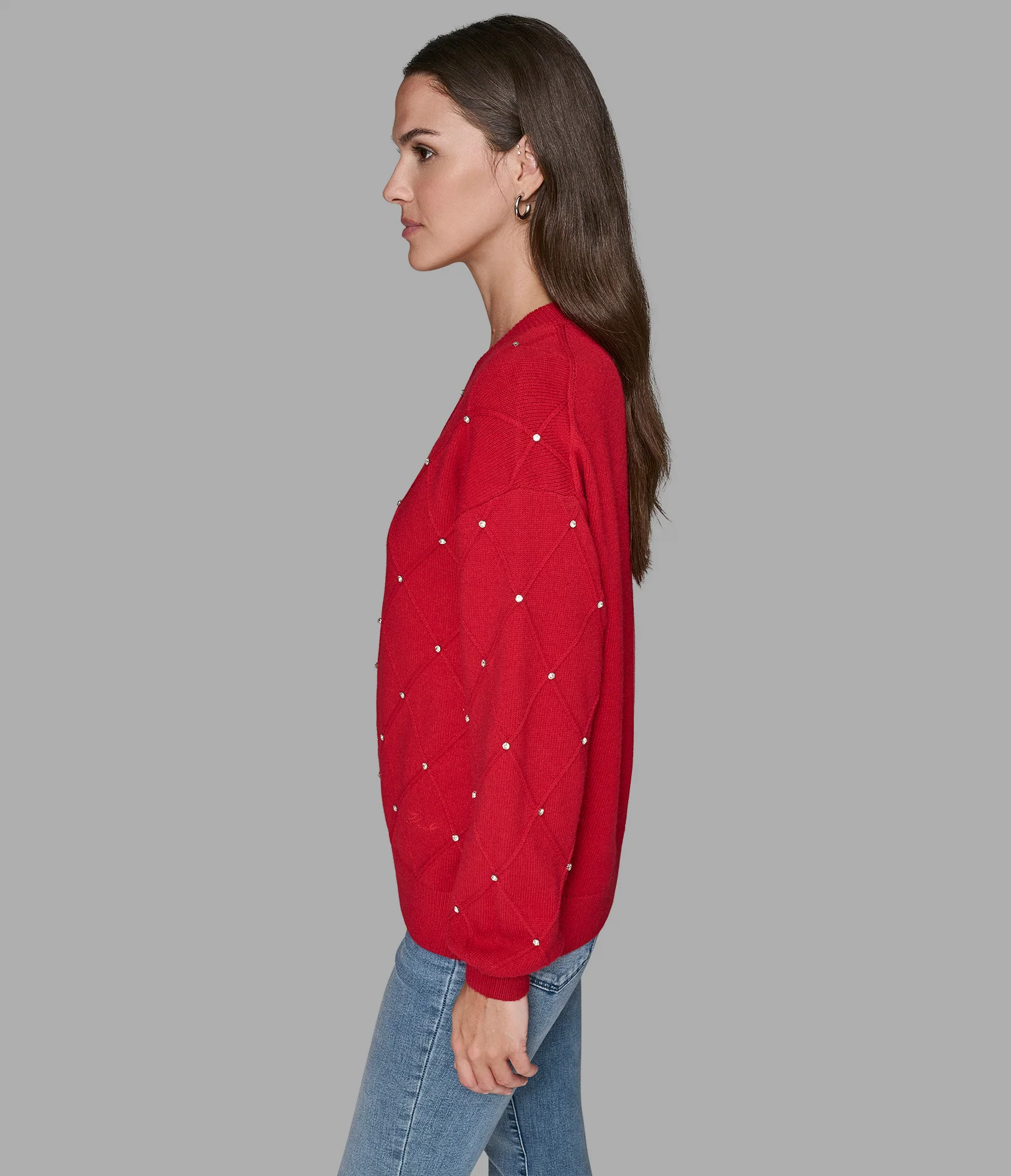 PEARL V-NECK SWEATER - Image 3
