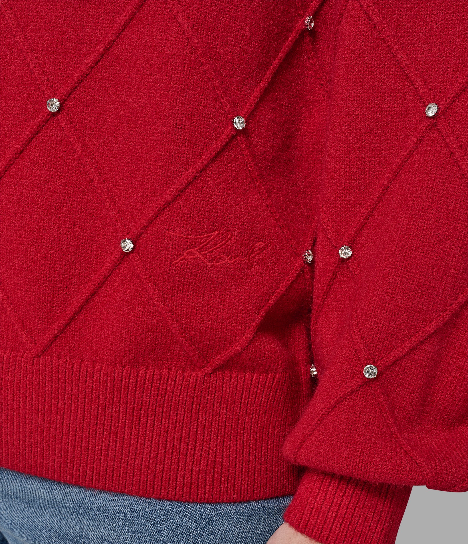 PEARL V-NECK SWEATER - Image 5