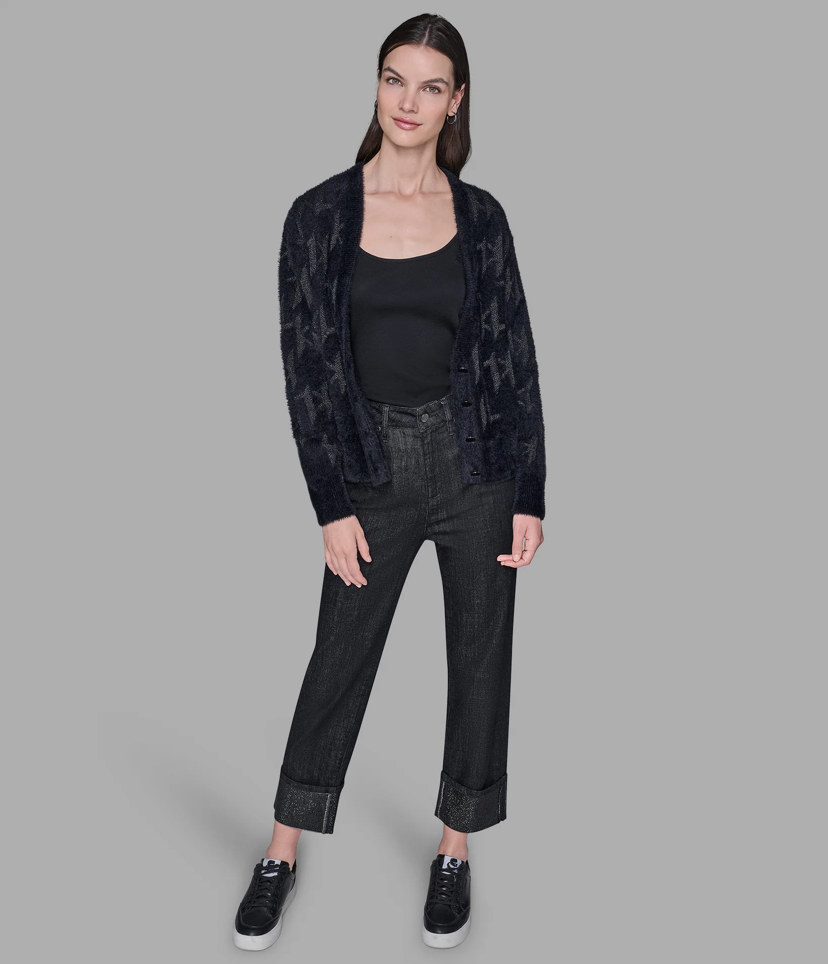 FUZZY KL CARDIGAN - Image 3