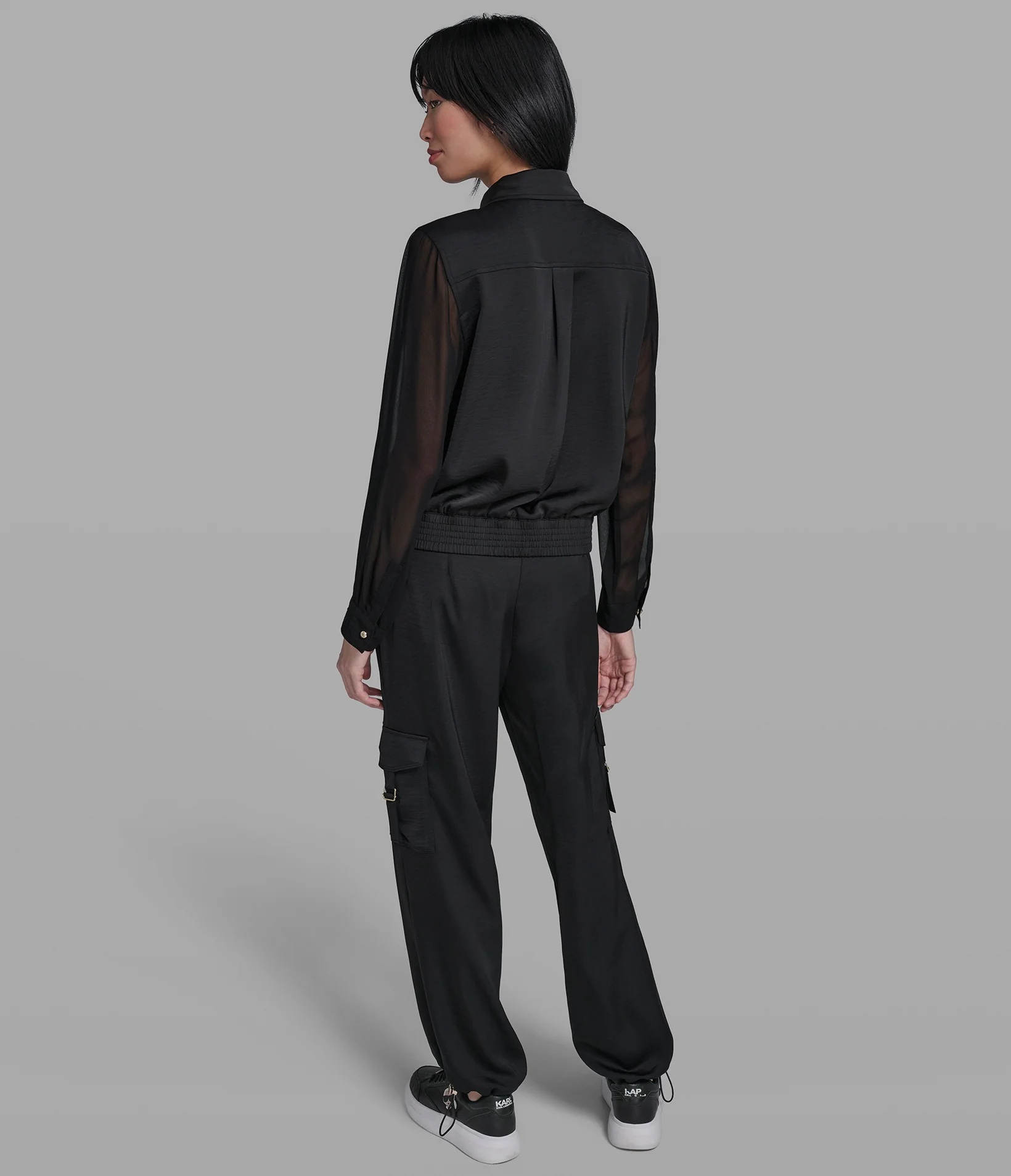 CO-ORD SILKY SHIRT JACKET - Image 5