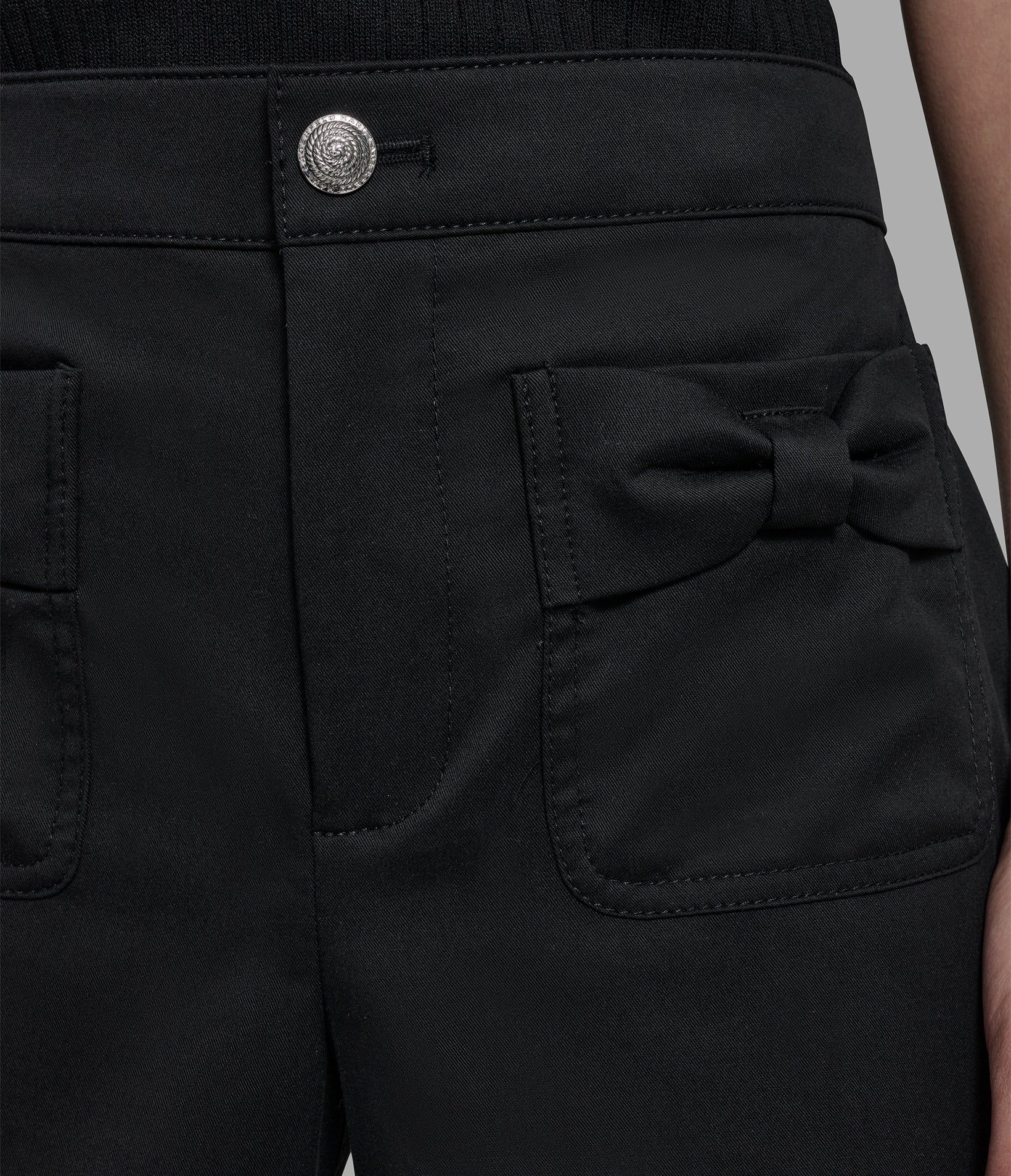 WIDE LEG PANT WITH BOW POCKETS - Image 6