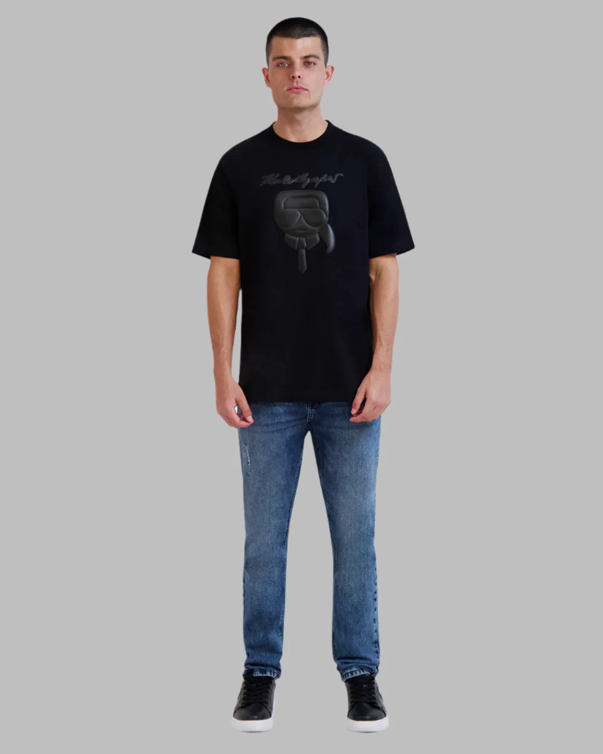 RUBBERIZED KARL HEAD TEE - Image 5