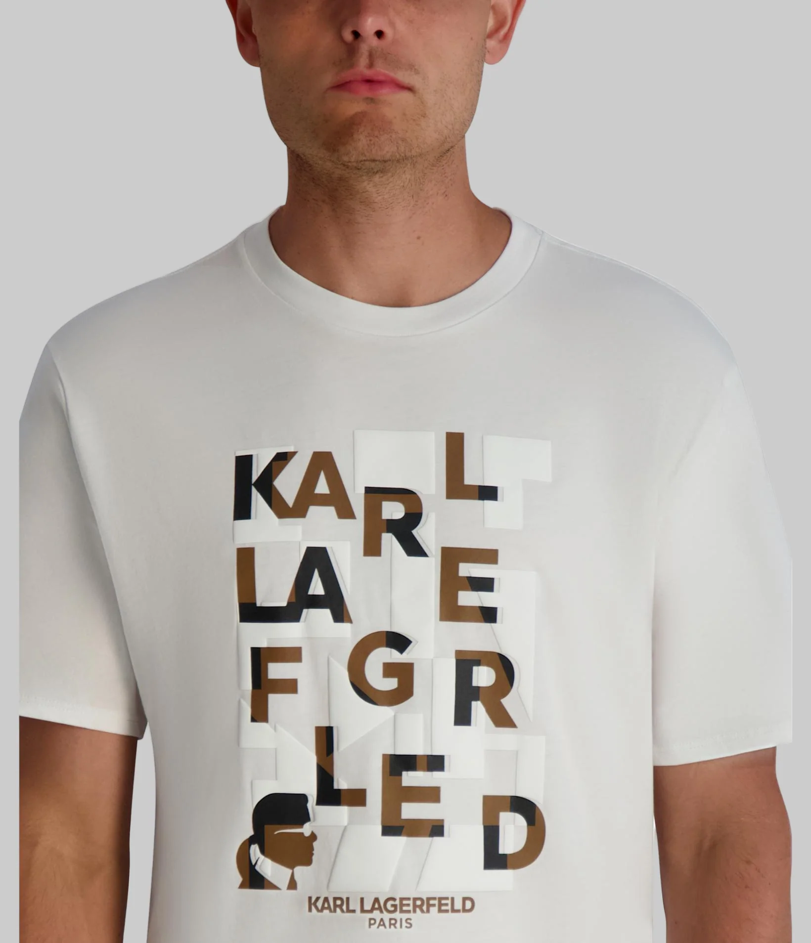 KARL STACKED LOGO TEE - Image 5